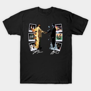 Jaylen Brown and Jayson Tatum Fire and Ice Vintage T-Shirt